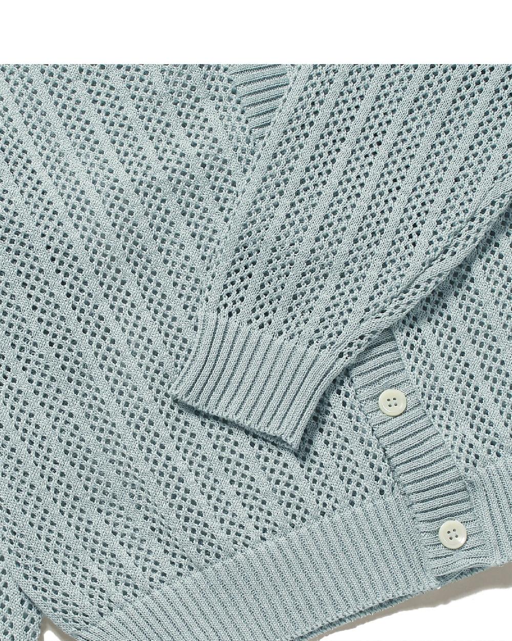 Anonymous Ism See Through Cardigan Anonymous Ism Apparel Black