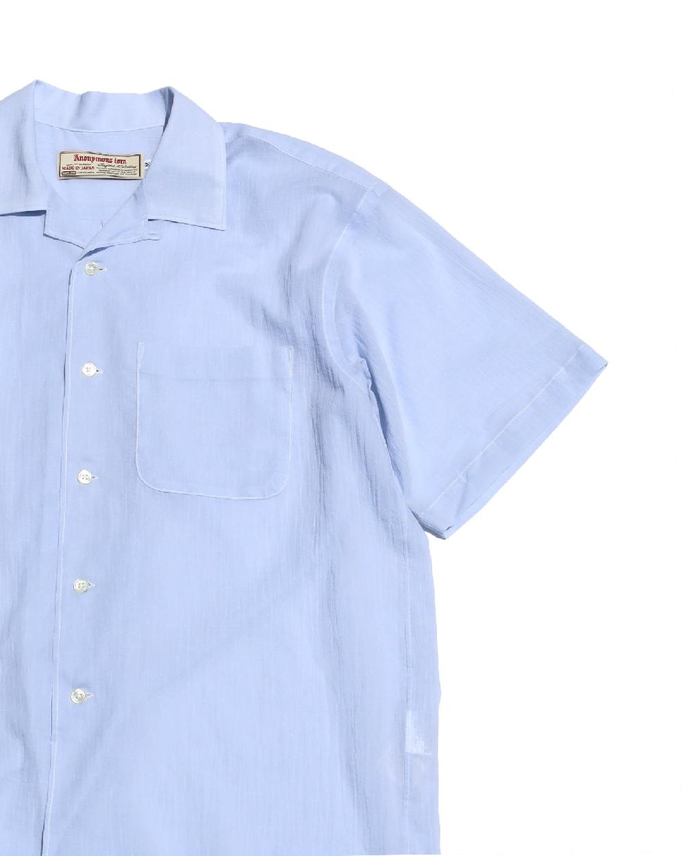 Anonymous Ism Sheer Gauze H/S Shirt Anonymous Ism Apparel Blue