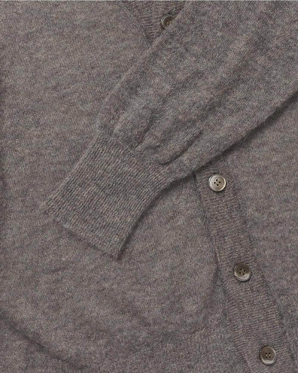 Anonymous Ism Sheer Mohair Cardigan Anonymous Ism Apparel Chrcoal