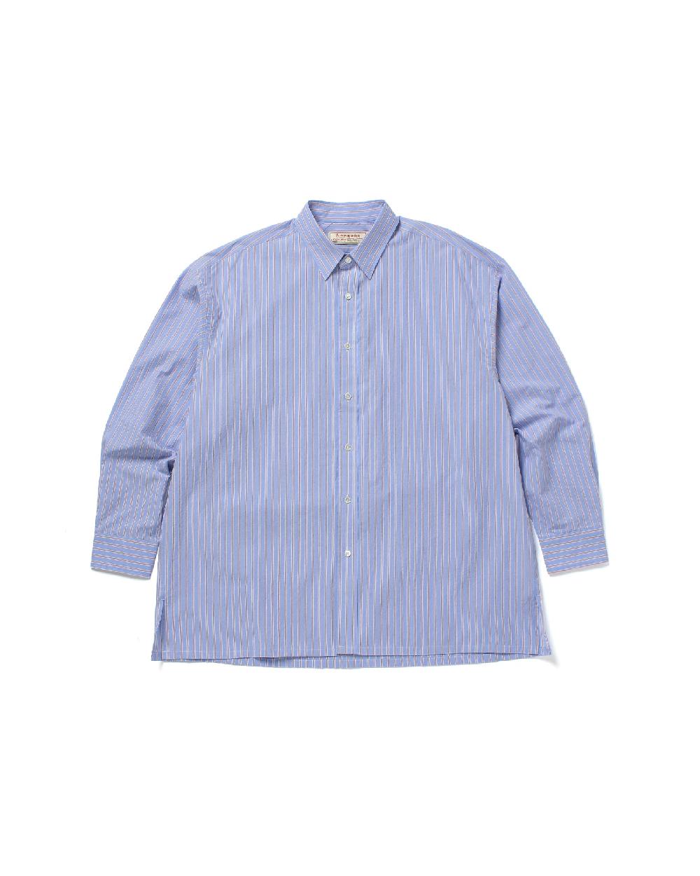 anonymous ism Signature Shirt - Fine Typewriter - Pinstripe Anonymous Ism Apparel