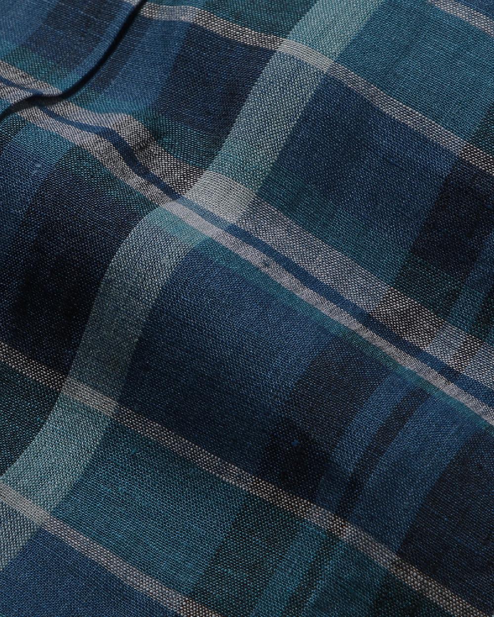 Anonymous Ism Signature Shirt - Madres Linen - Navy Anonymous Ism Apparel