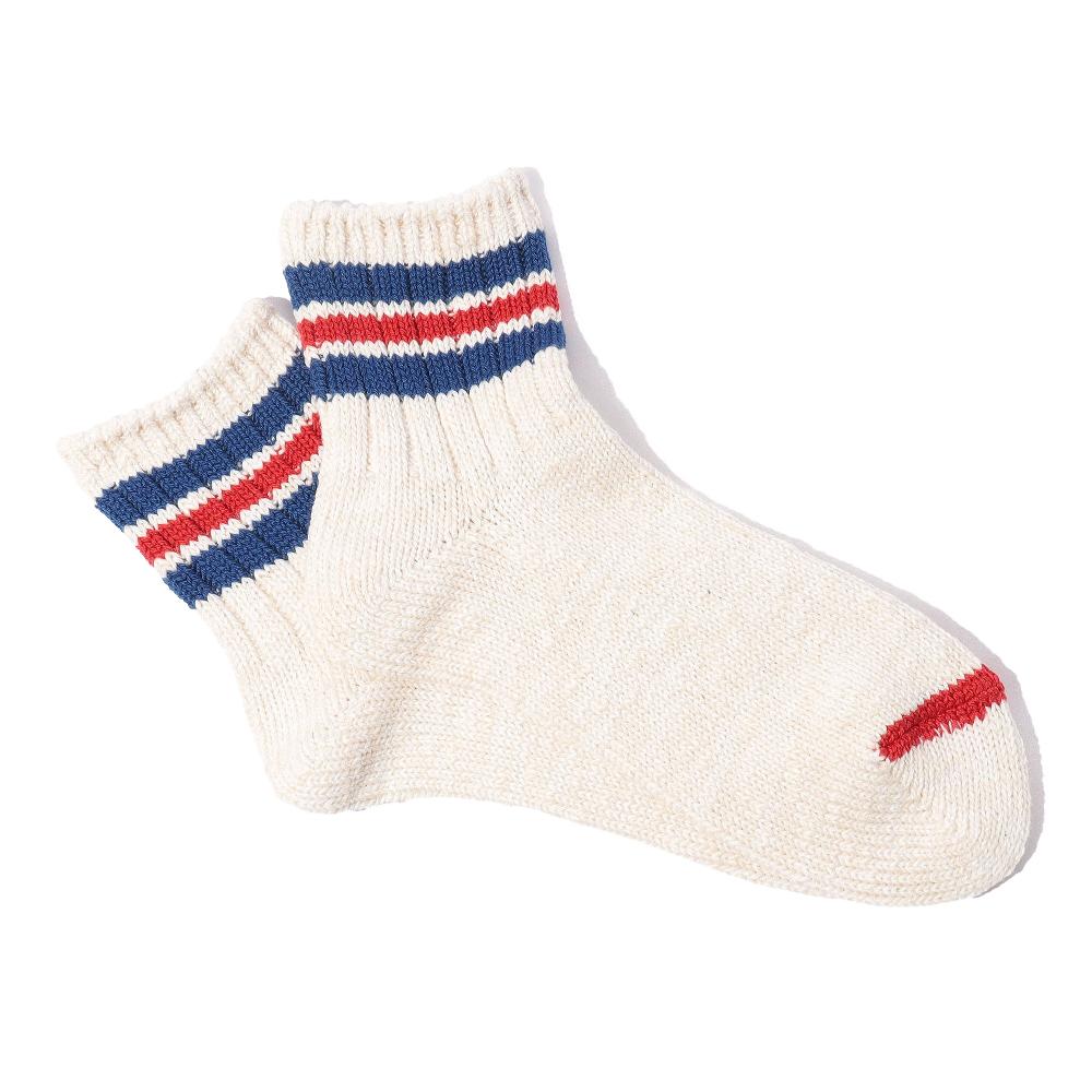anonymous ism Stripes short slub socks Socks Off white