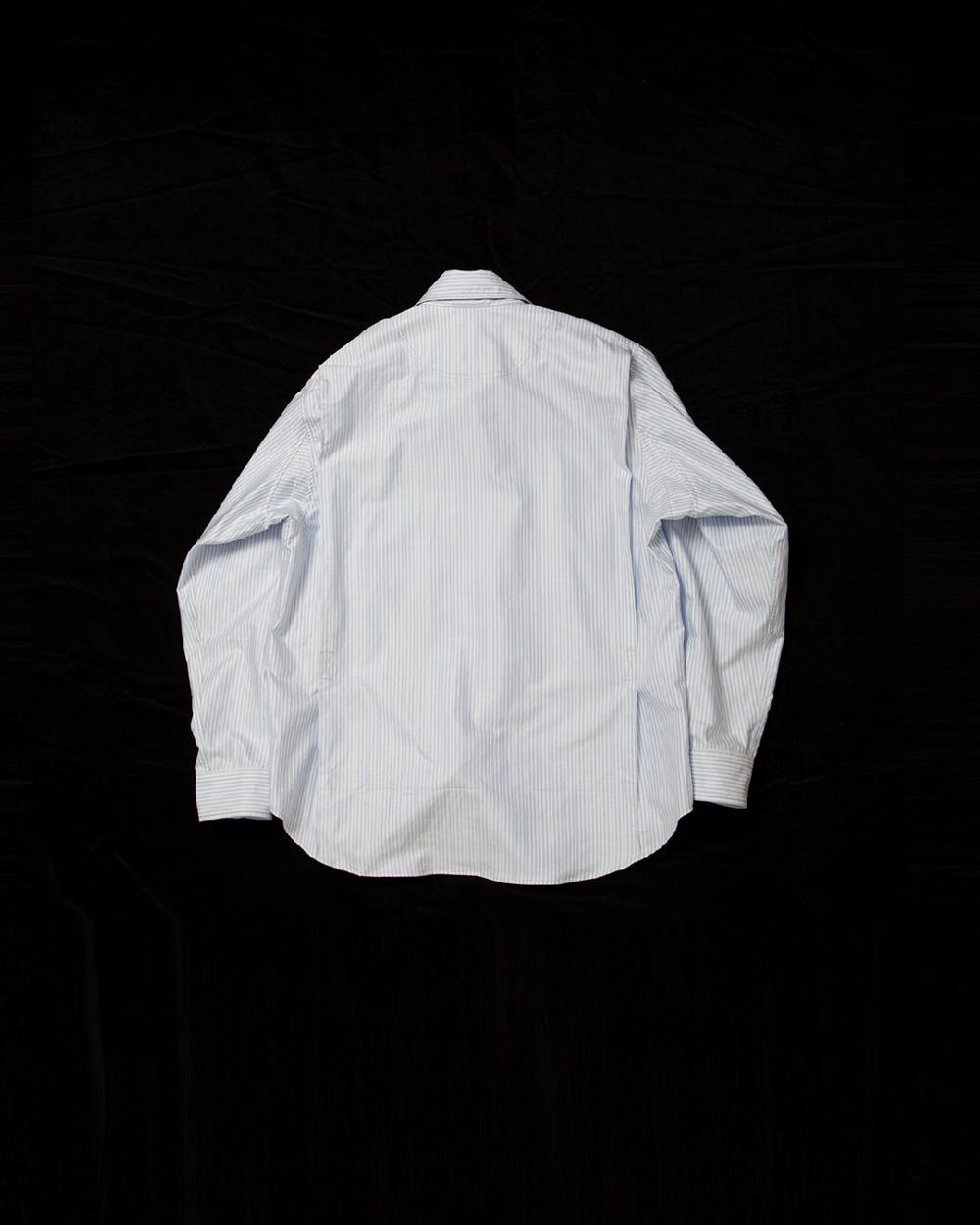 Anonymous Ism TREK TRAVELER SHIRT Corona Oxford Stripe