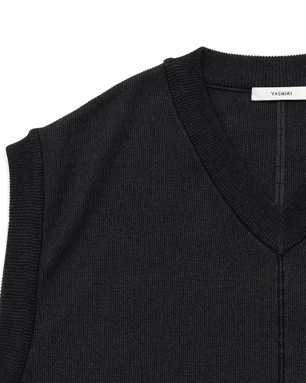 Anonymous Ism Yozora Knit V-neck Vest YASHIKI Brown