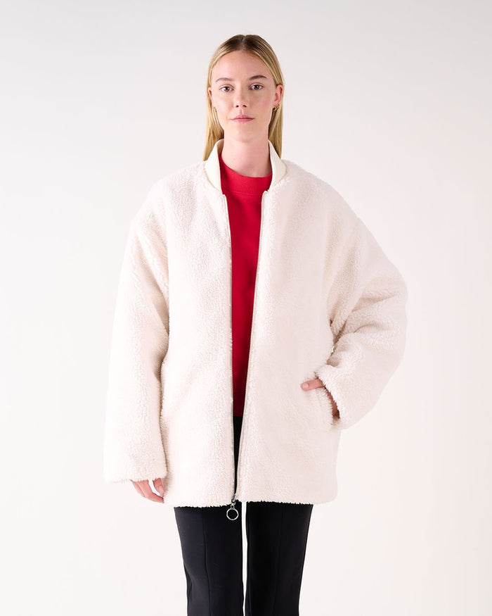 Another Label Aimee Jacket Crystal Grey