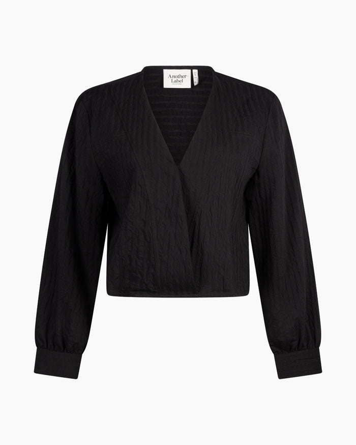 Another Label Alma Top Black