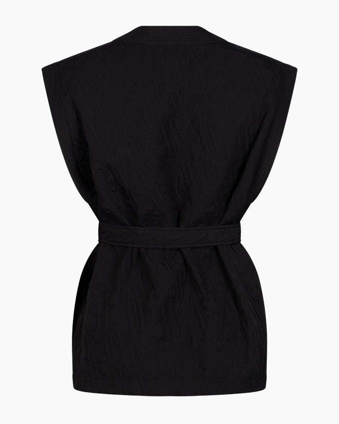 Another Label Another Vest Black