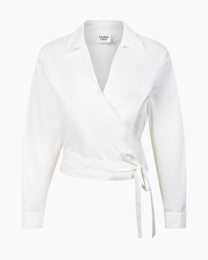 Another Label Antonia Top Off-white