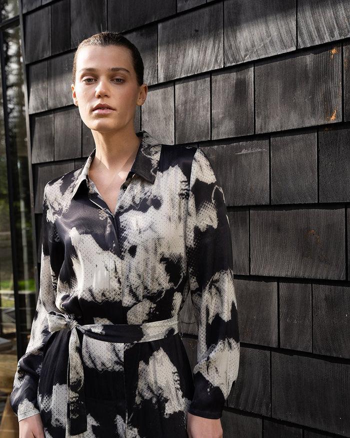 Another Label Arianna Dress Mountains Black