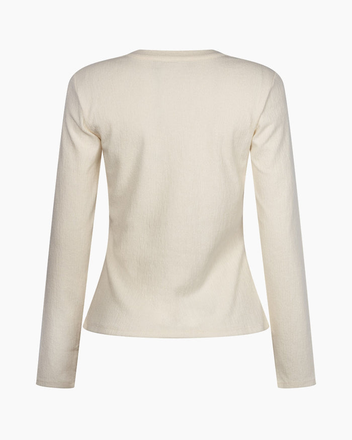 Another Label Ashley T-shirt Egg White