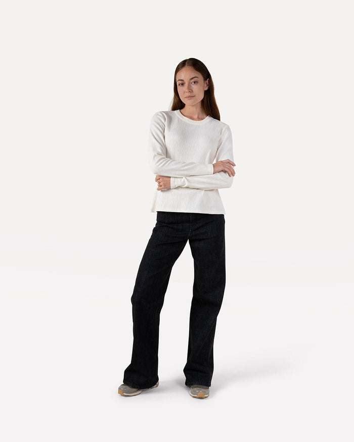 another label Ashley T-shirt Egg White