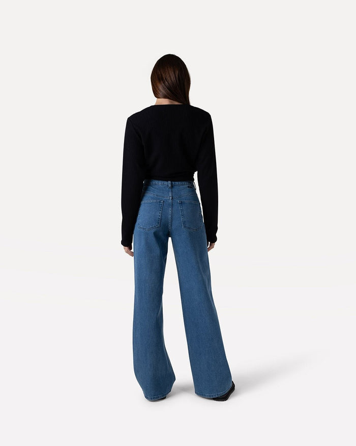 Another Label Bine Top Black