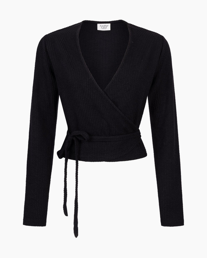 Another Label Bine Top Black
