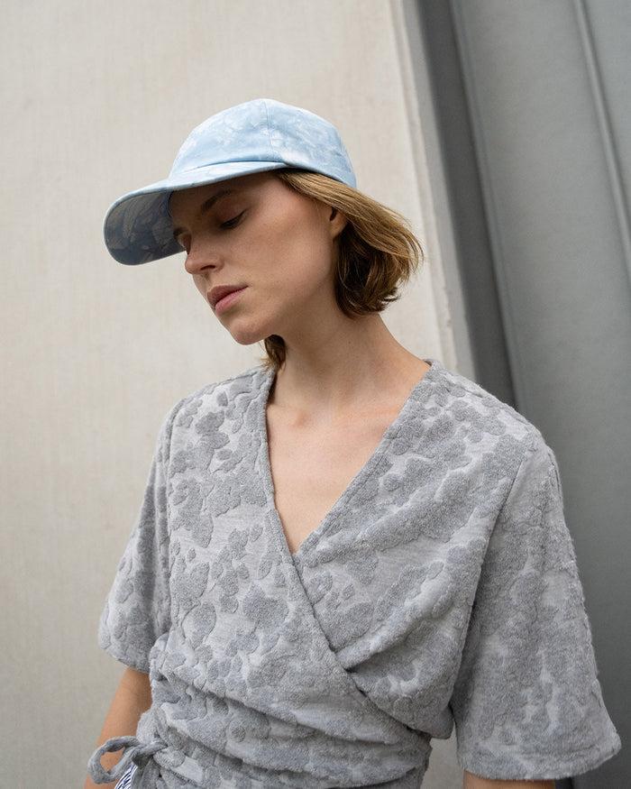 Another Label Bine Toweling Top Grey Melee