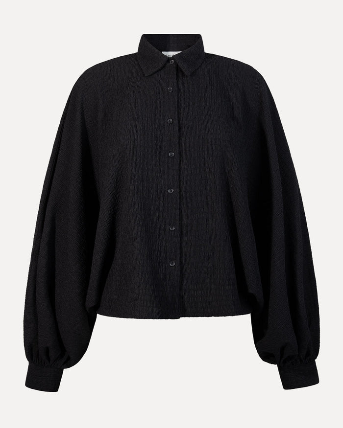 Another Label Bobby Shirt Black