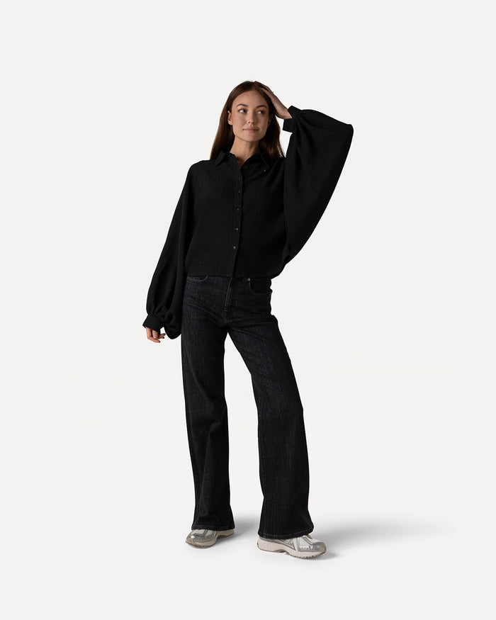 another label Bobby Shirt Black