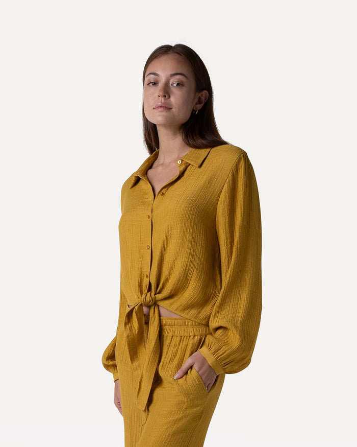 Another Label Bois Shirt Bright Gold