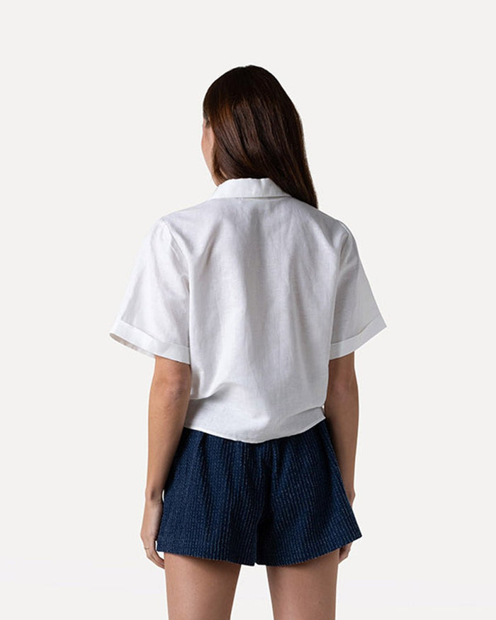 Another Label Bois Shirt Off-white