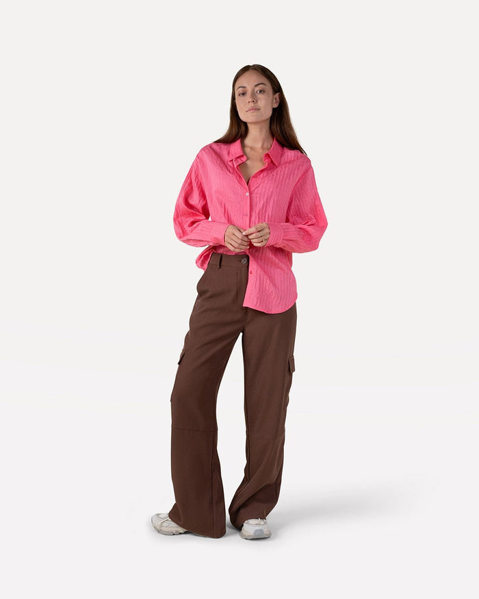 another label Catalina shirt Camelia rose