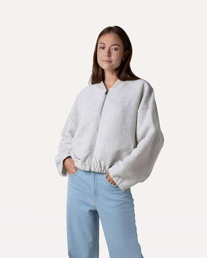 another label Celina jacket Parchment melee