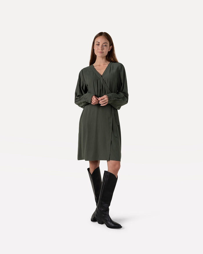 Another Label Claudia Dress Deep Depths