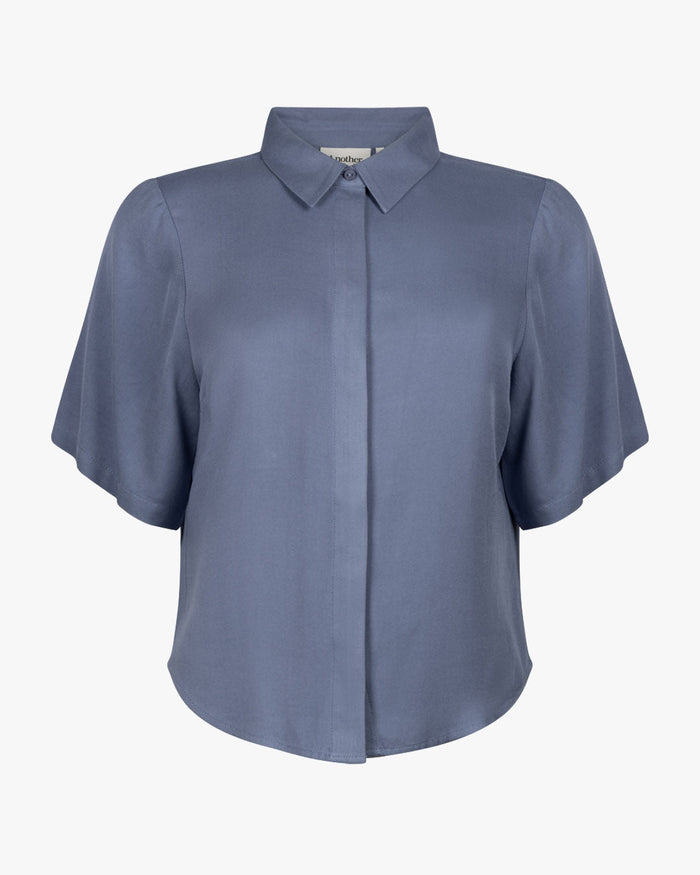 Another Label Dache Shirt Country Blue