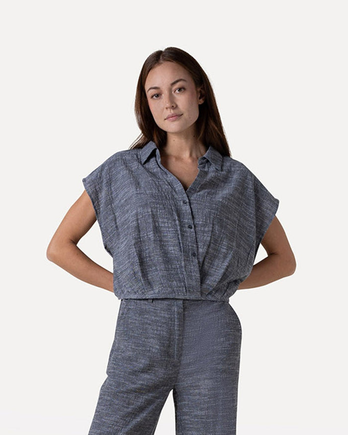 another label Dane top Black