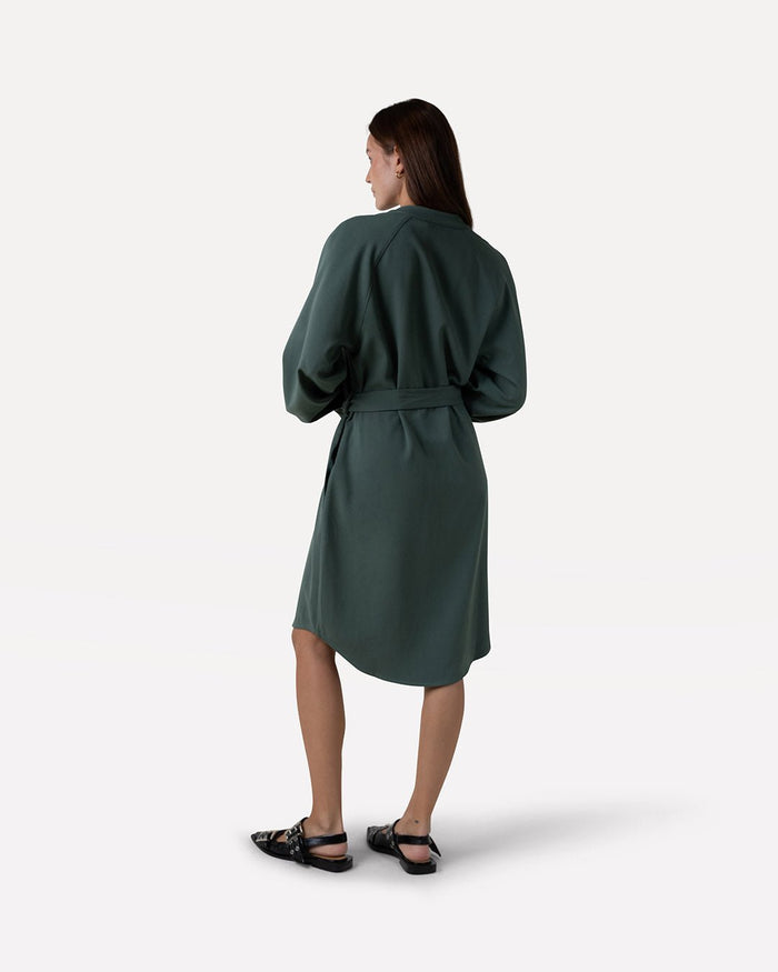 Another Label Denice Dress Dark Forest