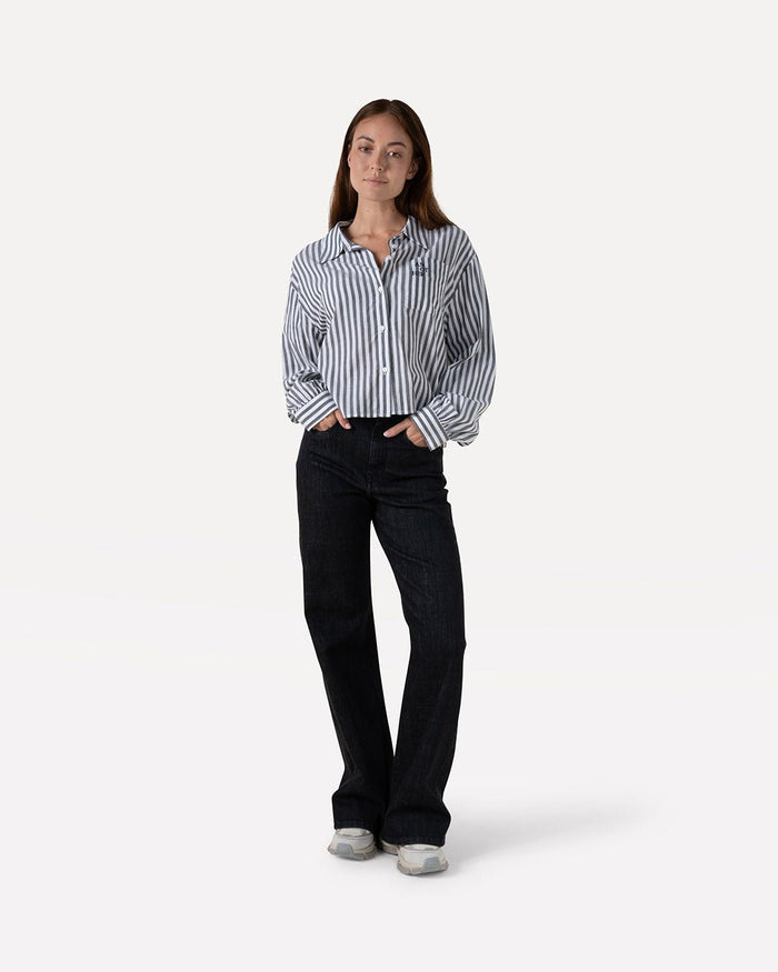 another label Diega shirt Black white stripe