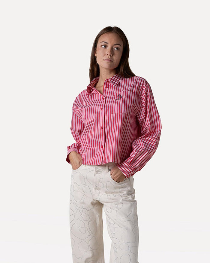 another label Diega shirt Red white stripe