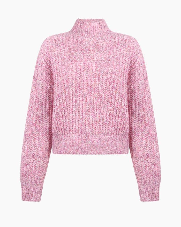 Another Label Dylan Knitted Pull Raspberry Melee