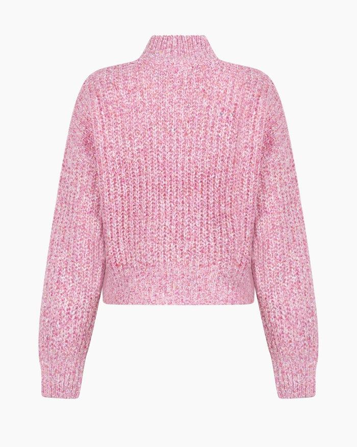 Another Label Dylan Knitted Pull Raspberry Melee