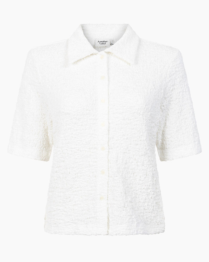 Another Label Eleonora Top Off-white
