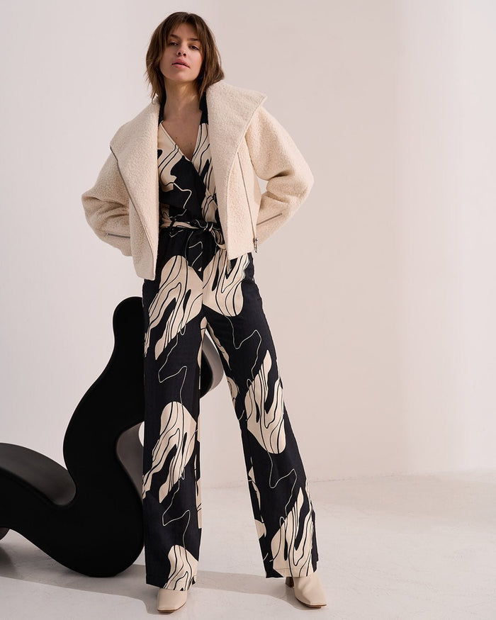 Another Label Elly Jumpsuit Black River