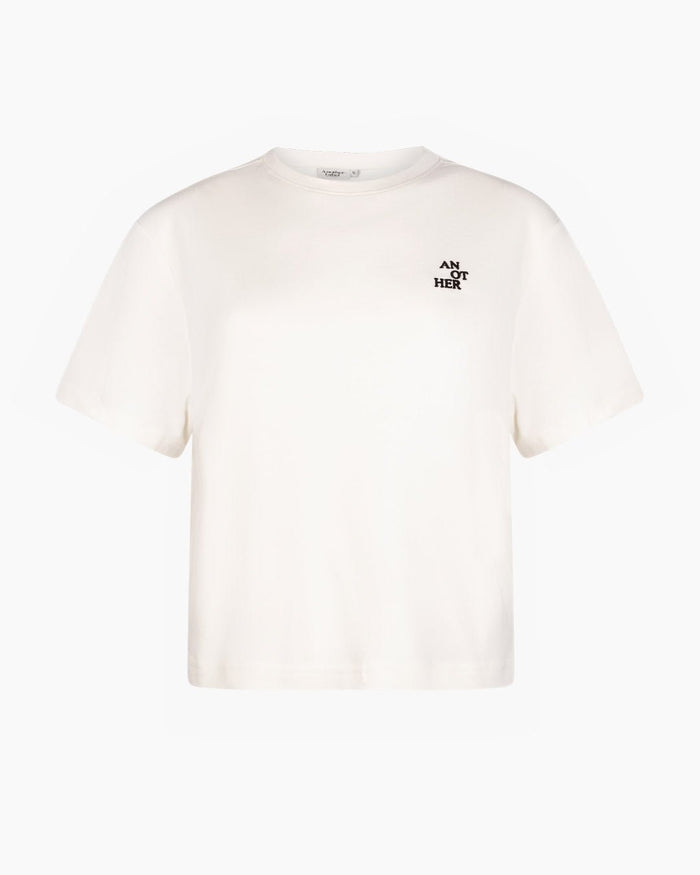 Another Label Elva T-shirt Off-white