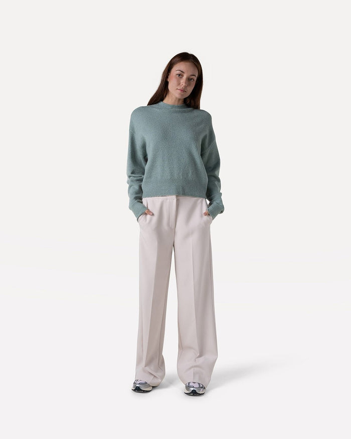 another label Emily knitted pull Jadeite lt. grey