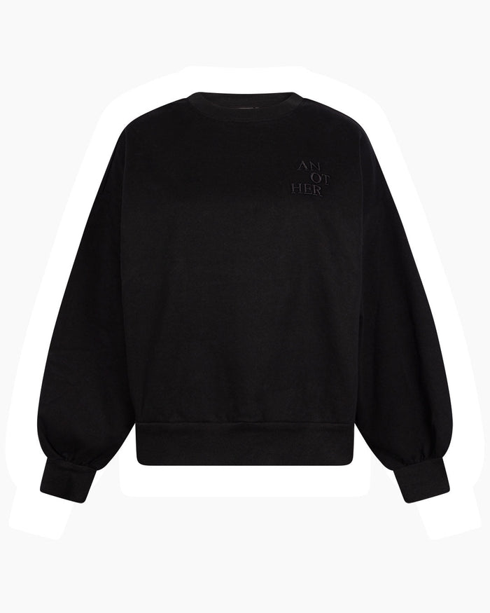Another Label Enna Sweat Black