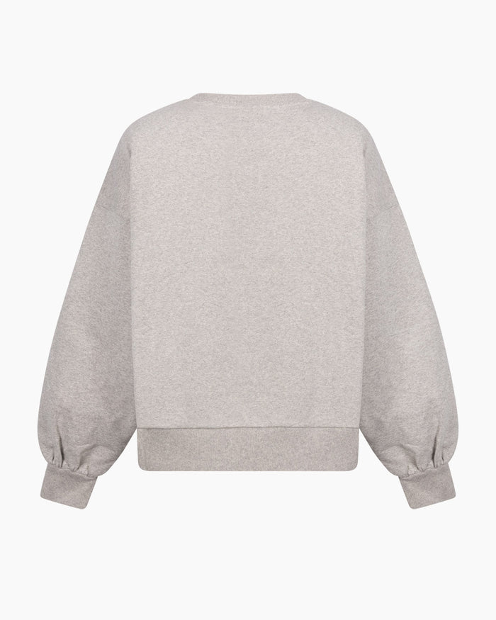 Another Label Enna Sweats L/s Grey Melee