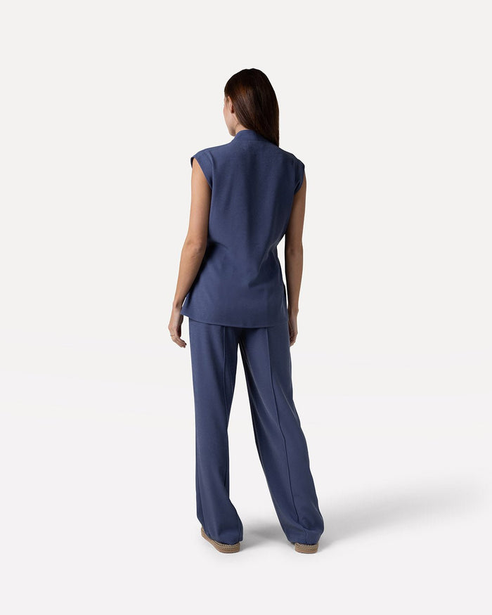 Another Label Estelle Pants Nightshadow Blue