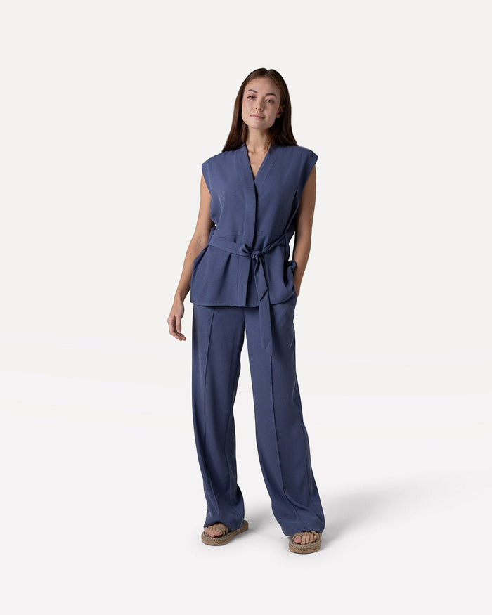 another label Estelle pants Nightshadow blue