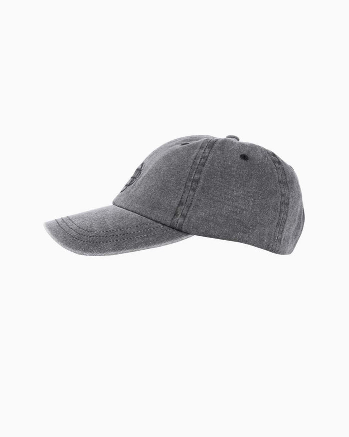 Another Label Fabienne Cap Washed Black Denim
