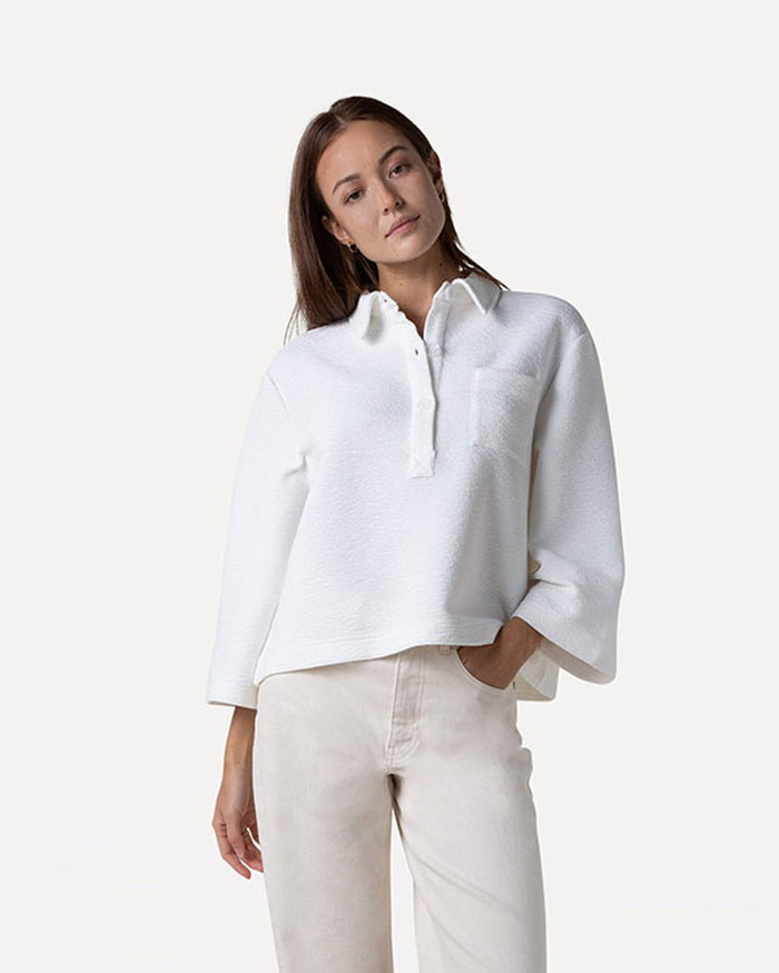 Another Label Fenna Top Grey Melee