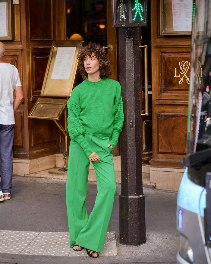 Another Label Gaure T-shirt Fern Green