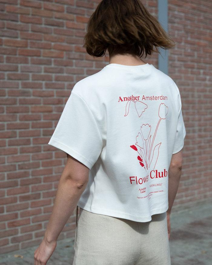 another label Gina flower t-shirt Off-white