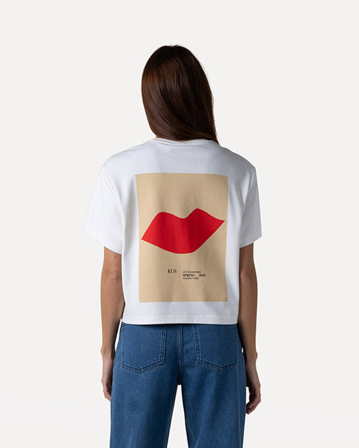 Another Label Gina T-shirt Off-white