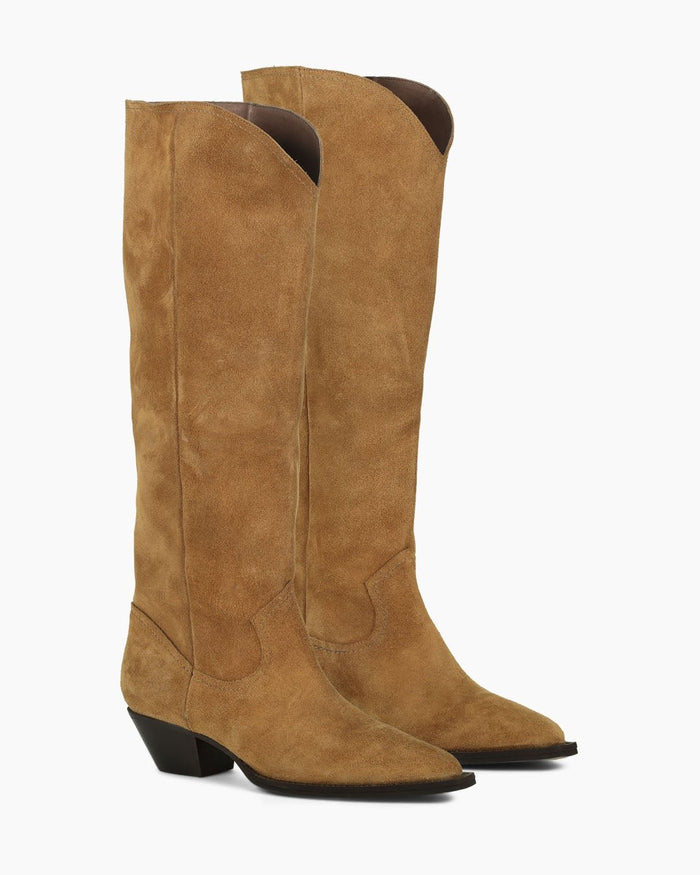 another label Gioia cowboy boot Rubber