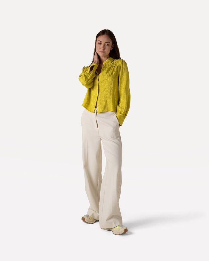 Another Label Giorgia Shirt Warm Olive