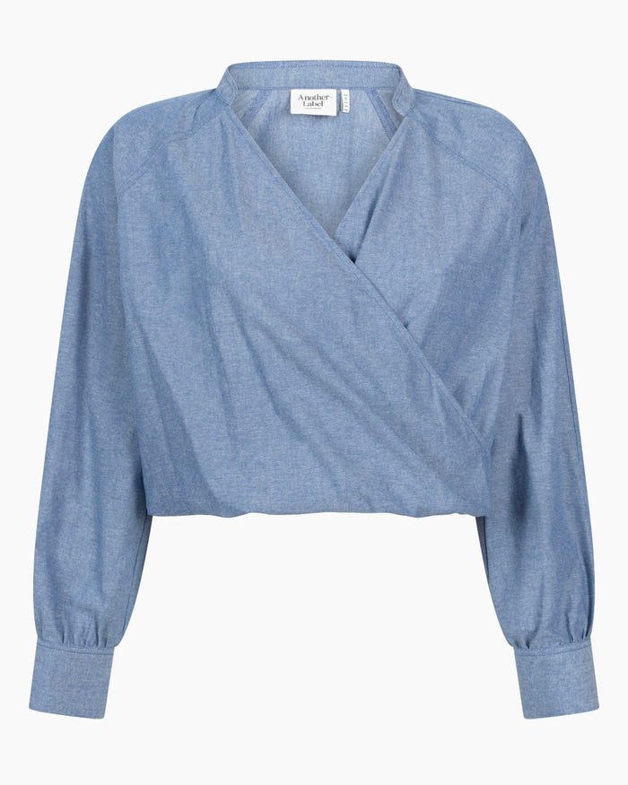 Another Label Grace Top Chambray