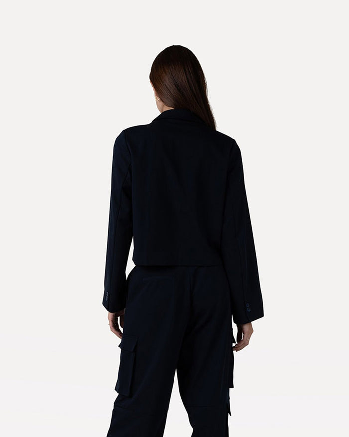 Another Label Gwen Blazer Night Sky