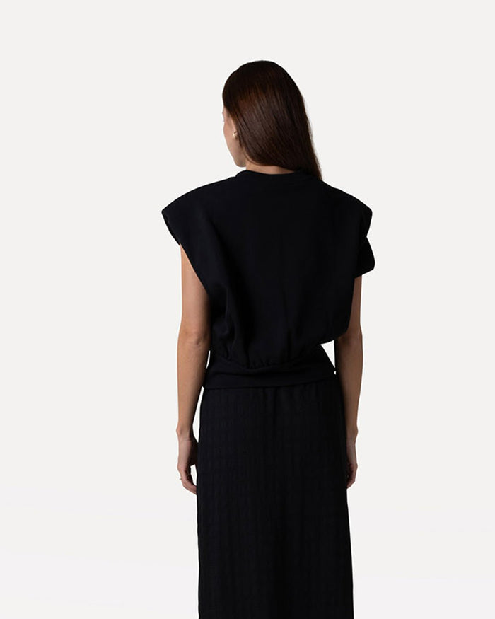 Another Label Indra Top Black